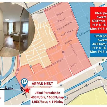 شقة Arpad Nest *